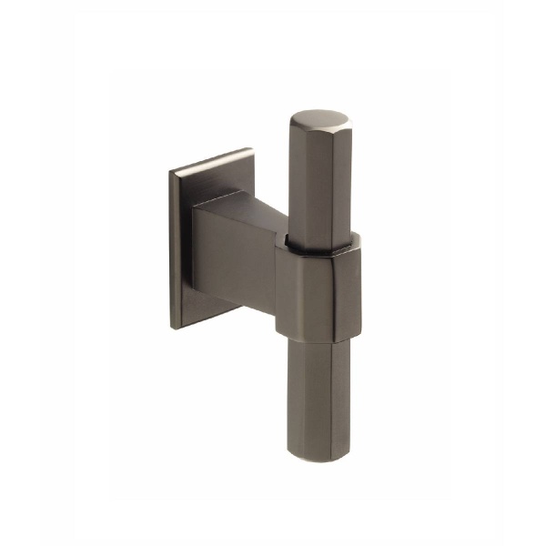 BLOOMFIELD HEXAGONAL T KNOB Cupboard Handle - 68mm long - 4 finishes (PWS H995.68)